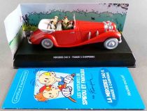 Spirou - Véhicule Editions Atlas - La Mercedes 540 K de Panade à Champignac (neuve en boite)