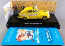 Spirou - Véhicule Editions Atlas - La Peugeot 203 de La mauvaise tête (neuve en boite)