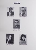 Sports Journal l\'Equipe - Trombinoscope - Tout le Personnel Années 80 