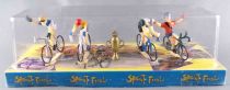 Sprint Final - Set of 4  Plastic Cyclists + Cup - Mint in Box