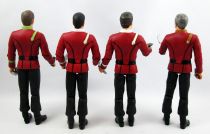 Star Trek II The Wrath of Khan - Diamond Art Asylum - Set de 4 figurines : Kirk, Spock, McCoy, Scotty (loose)