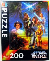 Star Wars - 200 pieces Jigsaw Puzzle \ A New Hope\  - MB 1995 (ref.14466)