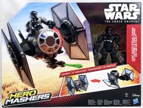 Star Wars - Hasbro - Figurine Hero Mashers - First Order TIE Fighter & Pilot