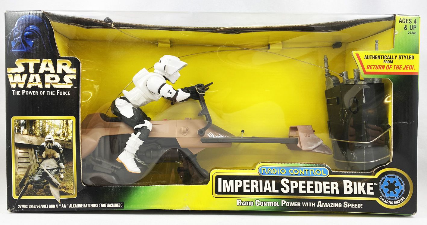 Star Wars - Kenner - Radio Control Imperial Speeder Bike