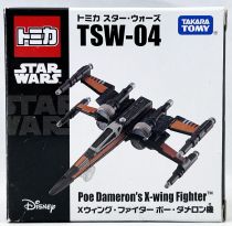 Star Wars - Takara Tomy Tomica TSW-04 - Poe Dameron\'s X-Wing Fighter Die-cast Vehicle