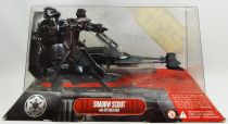 Star Wars (30th Anniversary) - Hasbro - Shadow Scout with Speeder Bike (SDCC 2007 Exclusive)