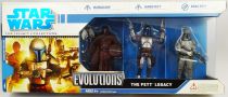 Star Wars (Legacy Collection) - Hasbro - Evolutions: The Fett Legacy : Mandalore, Jango Fett, Boba Fett