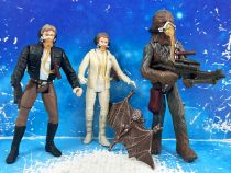 Star Wars (Loose) - Kenner/Hasbro - Mynock Hunt (POTF2) Han Solo, Prince Leia Organa & Chewbacca