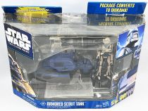 Star Wars (Saga Legends) - Hasbro - Armoured Scout Tank with Tactical Droid