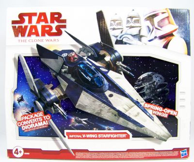 Star Wars (The Clone Wars) - Hasbro - Imperial V-Wing Starfighter