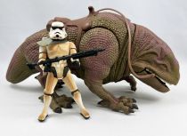 Star Wars (The Power of the Force) - Kenner - Dewback & Sandtrooper (loose w/box)