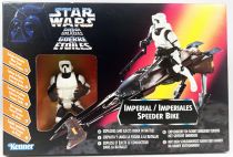 Star Wars (The Power of the Force - Trilogo) - Kenner - Imperial Speeder Bike with Biker Scout