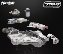 Star Wars (The Vintage Collection) - Hasbro Pulse - The Ghost (Ahsoka) - Vehicle + 6 action figures