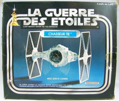 Star Wars 1979 La Guerre Des Etoiles Meccano Tie Fighter