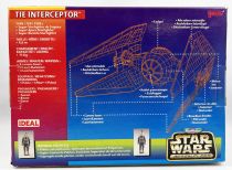 Star Wars Action Fleet - TIE Interceptor with Pilots - Galoob / Ideal