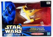 Star Wars Episode 1 - Micro Machines Action Fleet - Naboo Fighter (Chasseur Naboo) - Hasbro