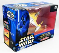 Star Wars Episode 1 - Micro Machines Action Fleet - Naboo Fighter (Chasseur Naboo) - Hasbro