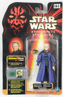 Star wars episode 1 senator sale palpatine action figure