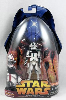 Star Wars Episode III (Revenge of the Sith) - Hasbro - Clone Commander \ green\  (Battle Gear #33)