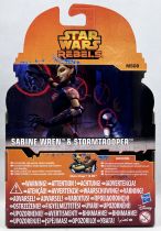 Star Wars Rebels - Hasbro - Sabine Wren & Stormtrooper