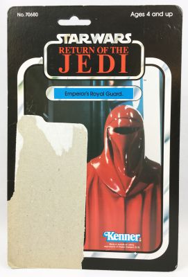 Star Wars ROTJ 1983 - Kenner 77back - Emperor Royal Guard