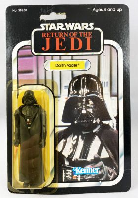 Star Wars ROTJ 1983 - Kenner 77back A - Darth Vader