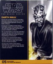 Star Wars The Black Series 6\  - Darth Maul - #05 The Phantom Menace