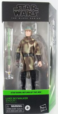 luke skywalker endor black series