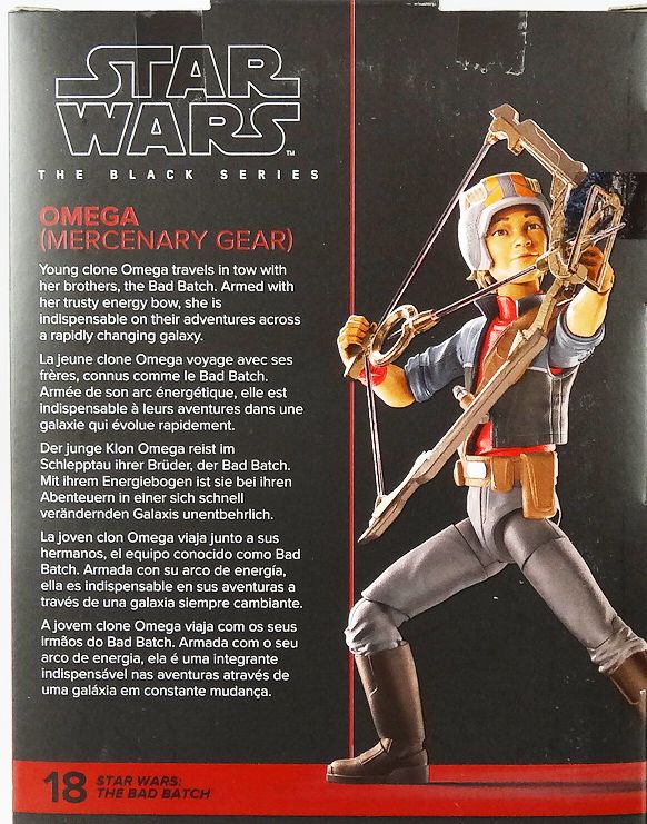 Star Wars The Black Series Omega (Mercenary Gear)