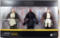 Star Wars The Black Series 6\  - Qui-Gon Jinn, Darth Maul, Obi-Wan Kenobi - The Phantom Menace