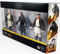 Star Wars The Black Series 6\  - Qui-Gon Jinn, Darth Maul, Obi-Wan Kenobi - The Phantom Menace