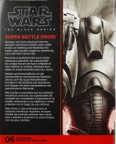 Star Wars The Black Series 6\  - Super Battle Droid - #06 Attack Of The Clones