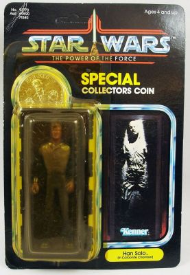 Star Wars POTF 1984 - Kenner - Han Solo (In Carbonite Chamber)