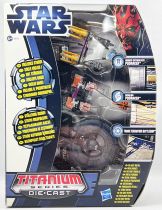 Star Wars Titanium Series Die Cast - 3-Pack (Anakin Skywalker Podracer, Sebulba Podracer & TRade Federation Battleship)