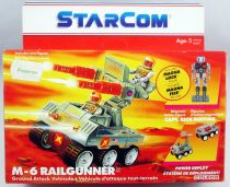 Starcom - Coleco - M-6 Railgunner (loose with box)