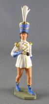 Starlux - Circus - Series 69 - Cheer leaders major drum (white & blue)