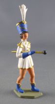 Starlux - Circus - Series 69 - Cheer leaders major drum (white & blue)