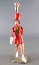 Starlux - Cirque - Série 69 - Majorette Défilant Rouge Chapeau Rouge (réf 5635)