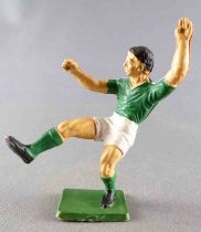 Starlux - Football (Soccer) (Green & White) - One leg up