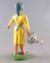 Starlux - The Farm - Farm Woman (Yellow) with Watering-can (series 53/54 ref 508)