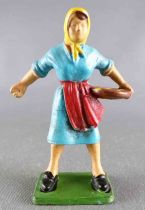 Starlux - The Farm - Farmer woman blue & red with yellow scarf (series 59 ref 510)