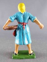 Starlux - The Farm - Farmer woman blue & red with yellow scarf (series 59 ref 510)