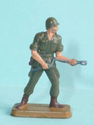 Starlux 35mm (1/50) - Army - Modern army - Fighting flamme thrower (ref M5)