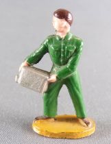 Starlux 35mm (1:50) - Cars station - Mechanic with Jerrycan (green) (ref 1026)