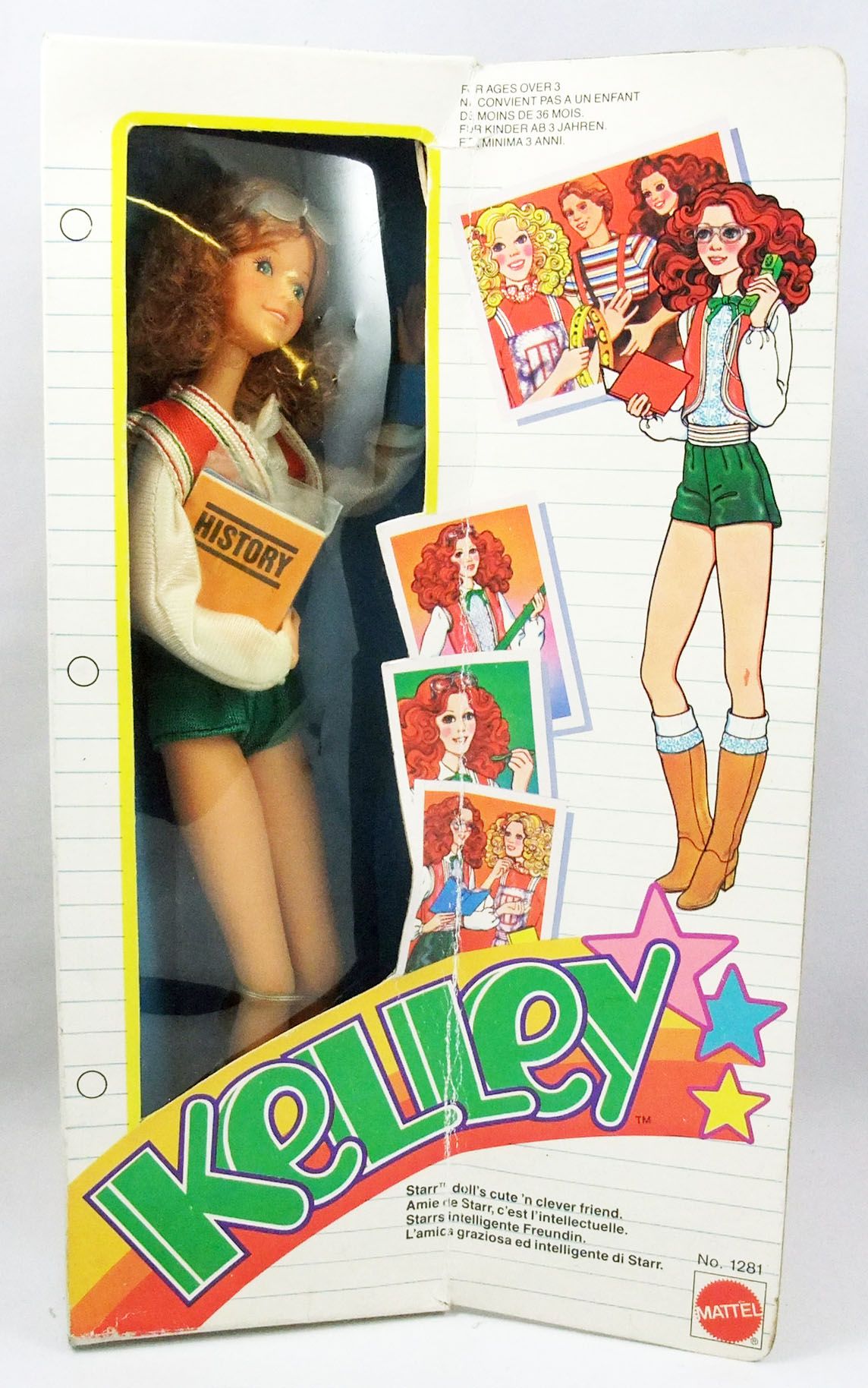 Starr - Kelley, Starr&#39;s cute&#39;n clever friend - Mattel 1979 (ref.1281)