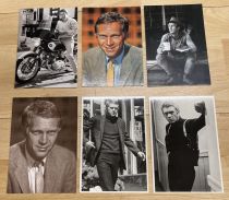 Steve McQueen - Lot de 6 Cartes Postales 