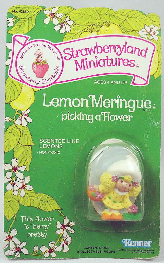 Strawberry shortcake clearance miniature figures