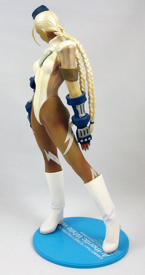 Street Fighter ZERO 3 Cammy Figure Authentic White Ver. Kaiyodo