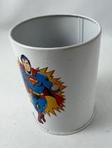 Superman - Pencil Cup White Metal