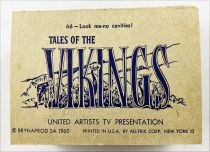 Tales of the Vikings - Ad-Trix-Corps Trading Cards (1960) - Complete series of 66 cards